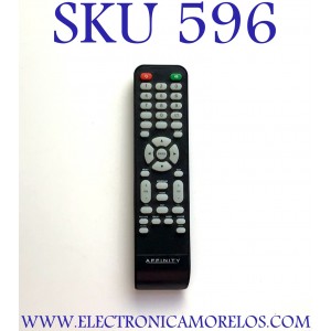 CONTROL REMOTO PARA TV AFFINITY  / NUMERO DE PARTE CX-507